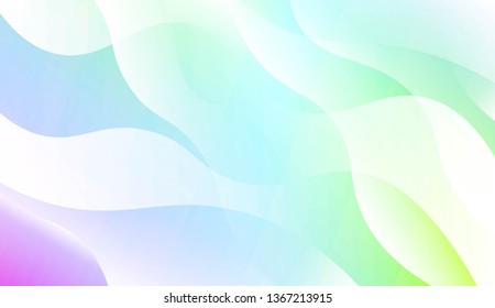 Abstract Waves. Futuristic Technology Style Background. For Creative Templates, Cards, Color Covers Set. Vector Illustration with Color Gradient