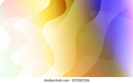 Abstract Waves. Futuristic Technology Style Background. For Creative Templates, Cards, Color Covers Set. Vector Illustration with Color Gradient