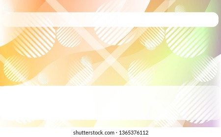 Abstract Waves, Line, Geometric Shape. Futuristic Technology Style Background. For Creative Templates, Cards, Color Covers Set. Vector Illustration with Color Gradient