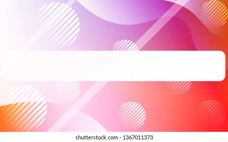 Abstract Waves, Line, Geometric Shape. Futuristic Technology Style Background. For Creative Templates, Cards, Color Covers Set. Vector Illustration with Color Gradient