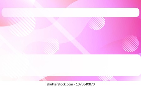 Abstract Waves, Line, Geometric Shape. Futuristic Technology Style Background. For Creative Templates, Cards, Color Covers Set. Vector Illustration with Color Gradient
