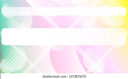 Abstract Waves, Line, Geometric Shape. Futuristic Technology Style Background. For Creative Templates, Cards, Color Covers Set. Vector Illustration with Color Gradient