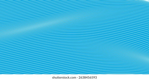 abstract waves lines background for banner, cover, and presentation. eps. 10