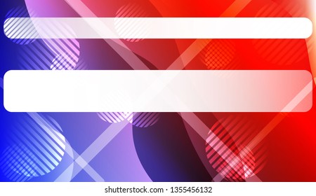 Abstract Waves, Lines, Circle. Futuristic Technology Style Background. Design For Cover Page, Poster, Banner Of Websites. Vector Illustration with Color Gradient.