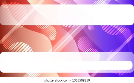 Abstract Waves, Lines, Circle. Futuristic Technology Style Background. Design For Cover Page, Poster, Banner Of Websites. Vector Illustration with Color Gradient.
