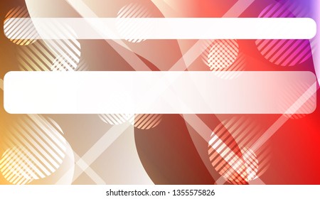 Abstract Waves, Lines, Circle. Futuristic Technology Style Background. Design For Cover Page, Poster, Banner Of Websites. Vector Illustration with Color Gradient.