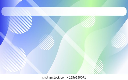 Abstract Waves, Lines, Circle. Futuristic Technology Style Background. Design For Cover Page, Poster, Banner Of Websites. Vector Illustration with Color Gradient.