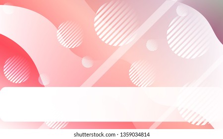 Abstract Waves, Lines, Circle. Futuristic Technology Style Background. Design For Cover Page, Poster, Banner Of Websites. Vector Illustration with Color Gradient.