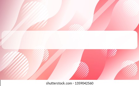 Abstract Waves, Lines, Circle. Futuristic Technology Style Background. Design For Cover Page, Poster, Banner Of Websites. Vector Illustration with Color Gradient.