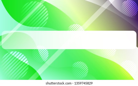 Abstract Waves, Lines, Circle. Futuristic Technology Style Background. Design For Cover Page, Poster, Banner Of Websites. Vector Illustration with Color Gradient.