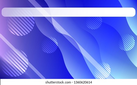 Abstract Waves, Lines, Circle. Futuristic Technology Style Background. Design For Cover Page, Poster, Banner Of Websites. Vector Illustration with Color Gradient.