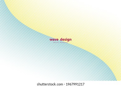 Abstract waves and lines pattern for your ideas. Diagonal Striped Background, template background texture. wallpaper. Digital paper for page fills, web designing, textile print  - Vector illustration