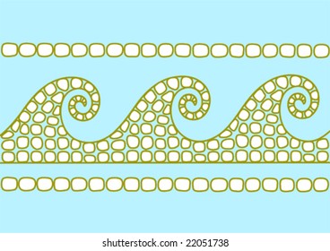 abstract waves pattern