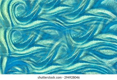 Abstract waves pattern