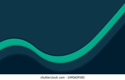 Abstract waves pattern in dark background 
