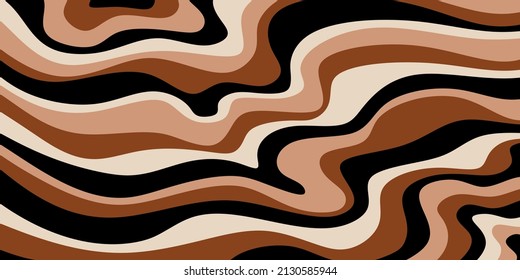 Abstract waves pattern. Vector Illustration.
