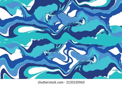 Abstract waves pattern. Vector Illustration.