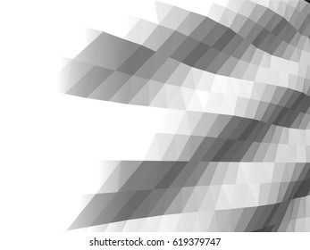 Abstract waves polygonal background.
