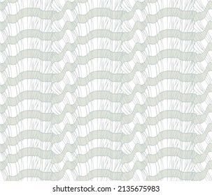Abstract waves seamless neutral background, wavy lineart pattern