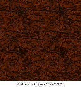 abstract waves. shallow water ripples. Seamless vector pattern for wallpaper, textile and prints.