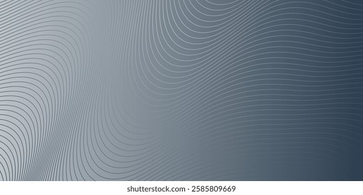 Abstract waves in subtle blue and gray tones give a sense of depth. This image is a pattern background for an element in a graphic editor application.