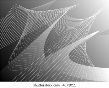 Abstract waves (vector)