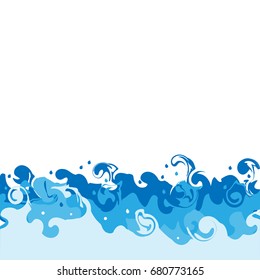 Abstract Waves Vector Stock Vector (Royalty Free) 680773165 | Shutterstock