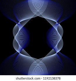 Abstract waves. Vector illustration
