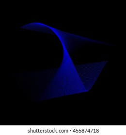 Abstract waves. Vector illustration