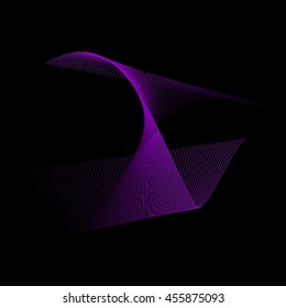 Abstract waves. Vector illustration