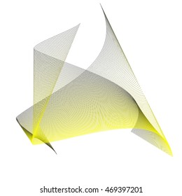 Abstract waves. Vector illustration
