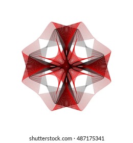 Abstract waves. Vector illustration