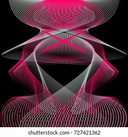 Abstract waves. Vector illustration