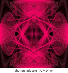 Abstract waves. Vector illustration