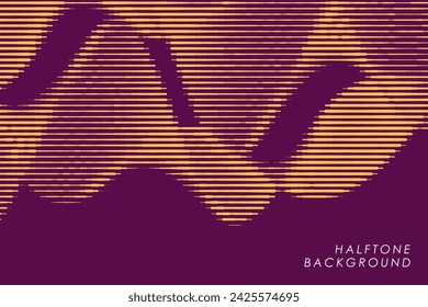 Fondo de la tecnología de partículas 3d ondulante abstracto. 3d punto de onda fractal cuadrícula infografía ciencia futurista audio visualización. Fondo de alta tecnología y big data para folletos, tarjetas, banners. Vector