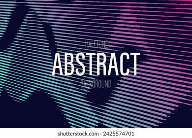 Abstract waving 3d particle technology Background. 3d wave point fractal grid infographic science futuristic audio visualization. Hi-tech and big data background for brochures, card, banner. Vector