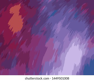 Abstract waving illustration background with different colors and shape styles 