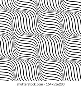 Fondo de patrón geométrico abstracto de ondulación para cubierta, tarjeta de saludo, volante. papel tapiz de diseño texturizado. Plantilla de ilustración vectorial creativa