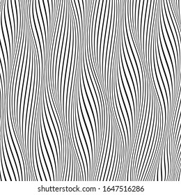 Abstract waving line geometric pattern background for cover, greeting card, flyer. fabric print textured design wallpaper. Creative vector illustration template