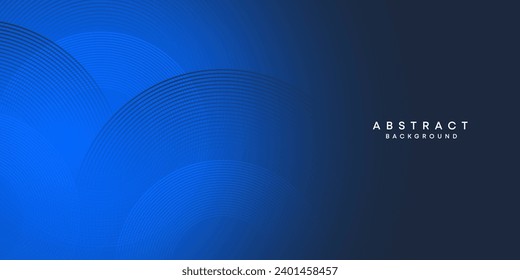 Abstract Waving Line Particle Technology Background. Modern gradient with glowing circles lines decoration background. for banner, website, header