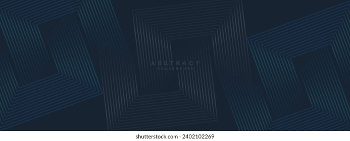 Abstract Waving Line Particle Technology Background. Modern gradient with glowing circles lines decoration background for banner, website, header