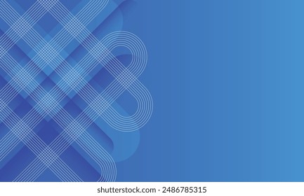 Abstract Waving Line Particle Technology Background with Glowing Wave Shiny Moving Lines Design Element