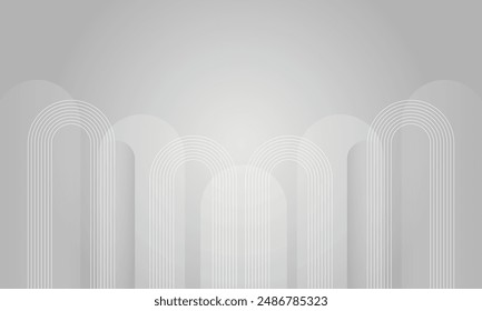 Abstract Waving Line Particle Technology Background with Glowing Wave Shiny Moving Lines Design Element