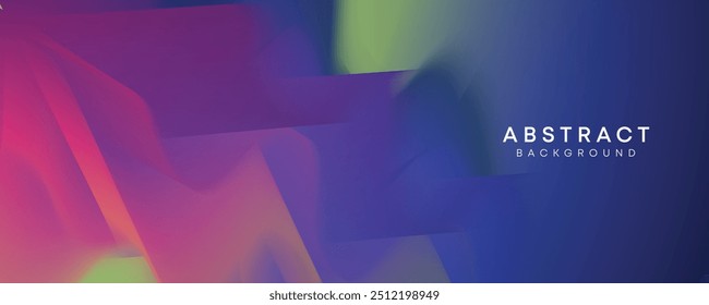 Abstract Waving Liquid blue, green, and Pink Gradient Background, Abstract Smooth Wave Fluid Purple, Orange, and Yellow Gradient Background for Cover, Flyer, Header, Poster, Slide, Brochure, Banner