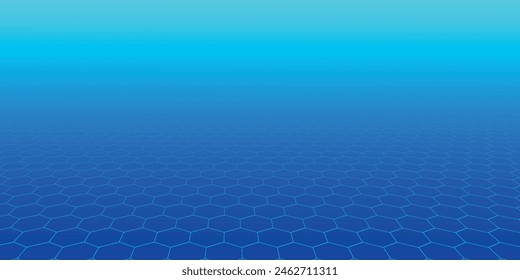 Hintergrunddesign der Technologie Abstrakter Wellenpartikel.