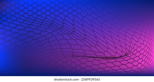 Abstract Waving Particle Technology Background Design. Abstract wave moving dots flow particles, hi-tech and big data background design for brochures, flyers, magazine, business card, banner. Vector