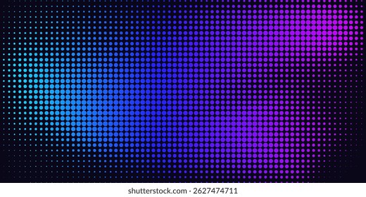 Abstract Waving Particle Technology Background Design. Abstract wave moving dots flow particles, hi-tech and big data background design for brochures, flyers, magazine, business card, banner. Vector
