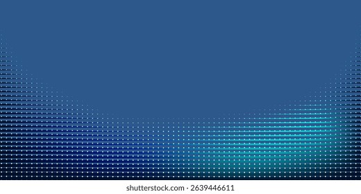 Abstract Waving Particle Technology Background Design. Abstract wave moving dots flow particles, hi-tech and big data background design for brochures, flyers, magazine, business card, banner. eps10