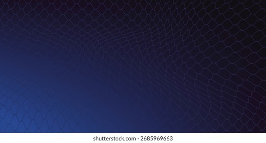 Abstract Waving Particle Technology Background Design. Abstract wave moving dots flow particles, hi-tech and big data background design for brochures, flyers, magazine, business card, banner. Vector