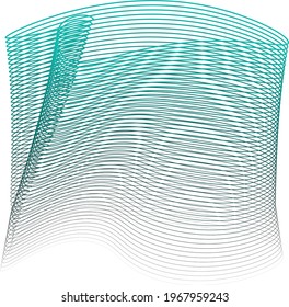 Resumen ondulado de bandas fondo. Plantilla de diseño abstracto para folletos, volantes, revista, tarjeta de visita, marca, banners, cabeceras, portadas de libros, vector de fondo de cuadernos.